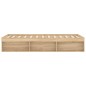 vidaXL Bettgestell Sonoma-Eiche 180x200 cm vidaXL Bettgestell Sonoma-Eiche 180x200 cm