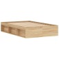 vidaXL Bettgestell Sonoma Eiche 120x190 cm vidaXL Bettgestell Sonoma Eiche 120x190 cm