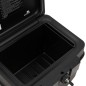 vidaXL Tresorbox Schwarz 44x37x34 cm Polypropylen