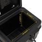 vidaXL Tresorbox Schwarz 44x37x34 cm Polypropylen