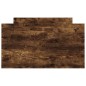 vidaXL Bettgestell mit Kopf- und Fußteil Räuchereiche 100x200 cm vidaXL Bettgestell mit Kopf- und Fußteil Räuchereiche 100x200 cm