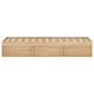 vidaXL Bettgestell Sonoma-Eiche 120x200 cm vidaXL Bettgestell Sonoma-Eiche 120x200 cm