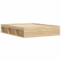 vidaXL Bettgestell Sonoma-Eiche 140x200 cm vidaXL Bettgestell Sonoma-Eiche 140x200 cm