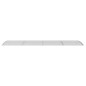vidaXL Türvordach Grau 400x100 cm Polycarbonat vidaXL Türvordach Grau 400x100 cm Polycarbonat