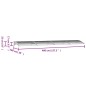 vidaXL Türvordach Grau 400x100 cm Polycarbonat vidaXL Türvordach Grau 400x100 cm Polycarbonat
