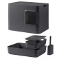 Hoopo Katzentoilette Dome Grau Hoopo Katzentoilette Dome Grau