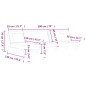 vidaXL Schlafsofa in L-Form Schwarz 255x140x70 cm Samt vidaXL Schlafsofa in L-Form Schwarz 255x140x70 cm Samt