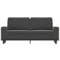 vidaXL 2-Sitzer-Sofa Dunkelgrau 140 cm Mikrofasergewebe vidaXL 2-Sitzer-Sofa Dunkelgrau 140 cm Mikrofasergewebe