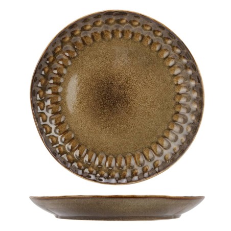 Cosy & Trendy Teller Araki Hazel 6 Stk. Ø27 cm Braun