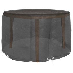 vidaXL Gartenmöbel-Abdeckung 6 Ösen Ø125x75 cm Rund