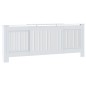 vidaXL MDF Heizkörperverkleidung Weiß 205 cm vidaXL MDF Heizkörperverkleidung Weiß 205 cm