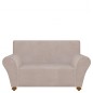 vidaXL Stretch-Sofahusse Beige Polyester-Jersey vidaXL Stretch-Sofahusse Beige Polyester-Jersey