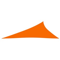 vidaXL Sonnensegel Oxford-Gewebe Dreieckig 4x5x6,4 m Orange
