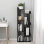vidaXL Bücherregal Schwarz 48x25,5x140 cm Holzwerkstoff vidaXL Bücherregal Schwarz 48x25,5x140 cm Holzwerkstoff