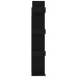 vidaXL Bücherregal Schwarz 48x25,5x140 cm Holzwerkstoff vidaXL Bücherregal Schwarz 48x25,5x140 cm Holzwerkstoff
