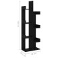 vidaXL Bücherregal Schwarz 48x25,5x140 cm Holzwerkstoff vidaXL Bücherregal Schwarz 48x25,5x140 cm Holzwerkstoff