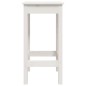 vidaXL Barstühle 2 Stk. Weiß 40x40x78 cm Massivholz Kiefer vidaXL Barstühle 2 Stk. Weiß 40x40x78 cm Massivholz Kiefer