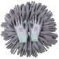 vidaXL Arbeitshandschuhe PU 24 Paar Weiß und Grau Gr. 8/M vidaXL Arbeitshandschuhe PU 24 Paar Weiß und Grau Gr. 8/M