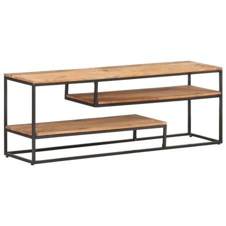 vidaXL TV-Schrank 130x30x45 cm Akazie Massivholz