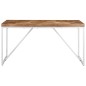 vidaXL Esstisch 140x70x76 cm Massivholz Akazie und Mango vidaXL Esstisch 140x70x76 cm Massivholz Akazie und Mango