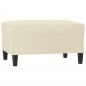 vidaXL 4-tlg. Sofagarnitur mit Kissen Creme Kunstleder vidaXL 4-tlg. Sofagarnitur mit Kissen Creme Kunstleder