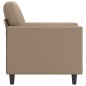 vidaXL Sessel Cappuccino-Braun 60 cm Kunstleder vidaXL Sessel Cappuccino-Braun 60 cm Kunstleder