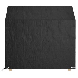 vidaXL Abdeckungen für Gartenbank 2 Stk. 8 Ösen 130x70x70/88 cm