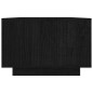 vidaXL Couchtisch Schwarz 110x50x33,5 cm Kiefer Massivholz vidaXL Couchtisch Schwarz 110x50x33,5 cm Kiefer Massivholz