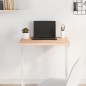 vidaXL Tischplatte 60x40x2,5 cm Rechteckig Massivholz Buche vidaXL Tischplatte 60x40x2,5 cm Rechteckig Massivholz Buche