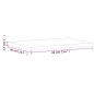 vidaXL Tischplatte 60x40x2,5 cm Rechteckig Massivholz Buche vidaXL Tischplatte 60x40x2,5 cm Rechteckig Massivholz Buche