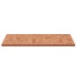 vidaXL Tischplatte 100x60x1,5 cm Rechteckig Massivholz Buche vidaXL Tischplatte 100x60x1,5 cm Rechteckig Massivholz Buche