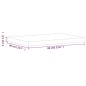 vidaXL Tischplatte 60x40x4 cm Rechteckig Massivholz Buche vidaXL Tischplatte 60x40x4 cm Rechteckig Massivholz Buche