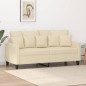 vidaXL 2-Sitzer-Sofa Creme 140 cm Stoff vidaXL 2-Sitzer-Sofa Creme 140 cm Stoff