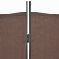 vidaXL 5-tlg. Raumteiler Braun 250×180 cm vidaXL 5-tlg. Raumteiler Braun 250×180 cm