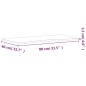 vidaXL Schreibtischplatte 80x(36-40)x1,5 cm Massivholz Buche vidaXL Schreibtischplatte 80x(36-40)x1,5 cm Massivholz Buche