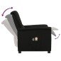vidaXL Massagesessel Elektrisch Schwarz Stoff vidaXL Massagesessel Elektrisch Schwarz Stoff