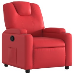 vidaXL Relaxsessel Rot Kunstleder