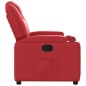 vidaXL Relaxsessel Rot Kunstleder vidaXL Relaxsessel Rot Kunstleder