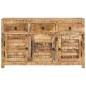 vidaXL Sideboard 110x30x65 cm Massivholz Mango vidaXL Sideboard 110x30x65 cm Massivholz Mango