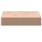 vidaXL Wandregal 40x20x4 cm Massivholz Buche vidaXL Wandregal 40x20x4 cm Massivholz Buche