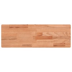 vidaXL Wandregal 60x20x1,5 cm Massivholz Buche