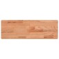 vidaXL Wandregal 60x20x1,5 cm Massivholz Buche vidaXL Wandregal 60x20x1,5 cm Massivholz Buche
