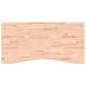 vidaXL Schreibtischplatte 100x(45-50)x1,5 cm Massivholz Buche vidaXL Schreibtischplatte 100x(45-50)x1,5 cm Massivholz Buche