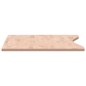 vidaXL Schreibtischplatte 100x(45-50)x1,5 cm Massivholz Buche vidaXL Schreibtischplatte 100x(45-50)x1,5 cm Massivholz Buche