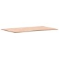 vidaXL Schreibtischplatte 100x(55-60)x1,5 cm Massivholz Buche vidaXL Schreibtischplatte 100x(55-60)x1,5 cm Massivholz Buche