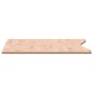 vidaXL Schreibtischplatte 100x(55-60)x1,5 cm Massivholz Buche vidaXL Schreibtischplatte 100x(55-60)x1,5 cm Massivholz Buche