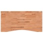 vidaXL Schreibtischplatte 110x(50-55)x2,5 cm Massivholz Buche vidaXL Schreibtischplatte 110x(50-55)x2,5 cm Massivholz Buche