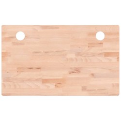 vidaXL Schreibtischplatte 100x60x4 cm Massivholz Buche