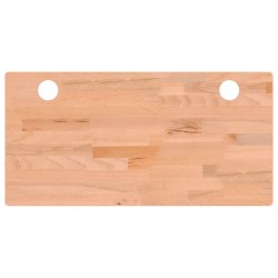vidaXL Schreibtischplatte 80x40x4 cm Massivholz Buche