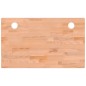 vidaXL Schreibtischplatte 100x60x1,5 cm Massivholz Buche vidaXL Schreibtischplatte 100x60x1,5 cm Massivholz Buche